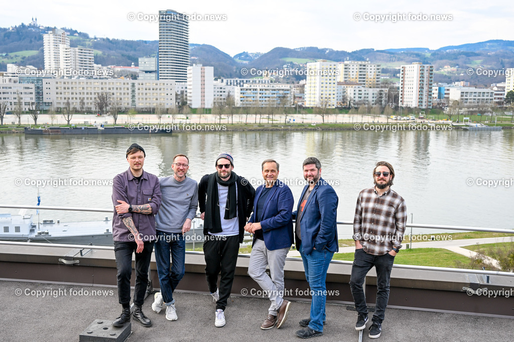 Lido Sounds Festival Linz 2023_ Orgateam_ 23.03.2023-23 | 23.03.2023, Linz, AUT, Brucknerhaus, Donaulaende, im Bild Lido Sounds Festival Linz 2023, Orgateam