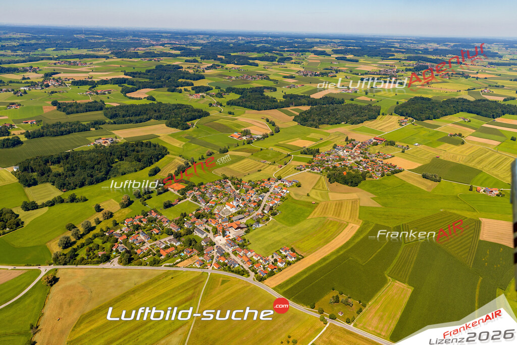 Luftaufnahme von Haus Emmering Bild- Das Luftbild wurde 2025 vom UL-Flugzeug heraus erstellt ( keine Drohne ) - Hochauflösende Luftaufnahme -Nicht vergleichbar mit Google Maps oder Satelittenbilder- Die Geschenkidee !Mit Lizenz und Bildrechte bestellbar