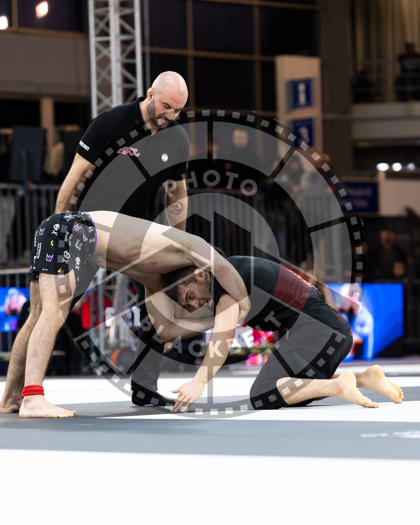 20260215PBB0019 | Fighters compete during the ADCC European Trials competition day 2 in Belgrade, Serbia, on February 15, 2026.