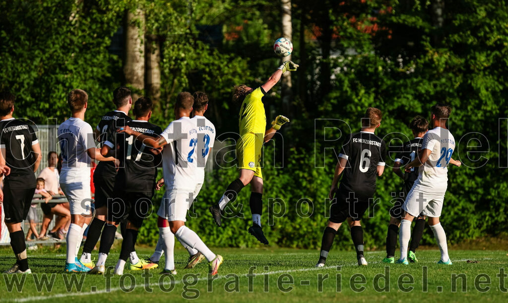 2023-07-18_113_FC_Herzogstadt_gegen_FC_Eitting | Erding, Deutschland, 18.07.2023:
Fußball, TOTO Pokal 2023 / 2024, 1. Spieltag, FC Herzogstadt gegen FC Eitting, Endergebnis: 2:4 n.E.

Attila Lanzendorfen (FC Herzogstadt, #17), Torwart Florian Leininger (FC Herzogstadt, #22), Luke Feuser (FC Herzogstadt, #6), Michael Schrödl (FC Eitting, #29)

Foto: Christian Riedel / fotografie-riedel.net
