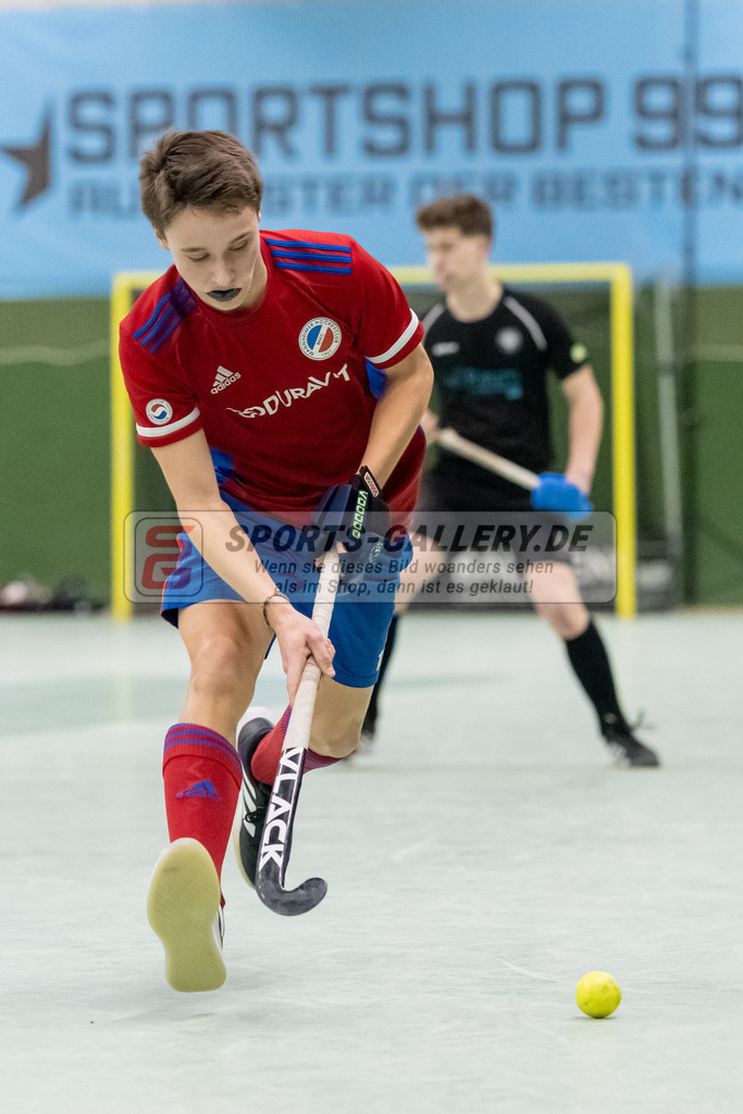 SFE_20230304_0022 | Deutsche Meisterschaft Männliche U16 Halle 2023 am 04.03.2023 in Köln (KTHC Stadion Rot-Weiss Köln Tennis and Hockey Club), Photo: Stephan Fehrmann 2022 (Sports-Gallery)