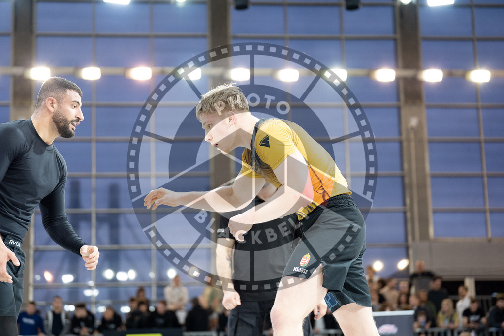 20260214PBB0514 | Fighters compete during the ADCC European Trials  competition day 1 in Belgrade, Serbia, on February 14, 2026.