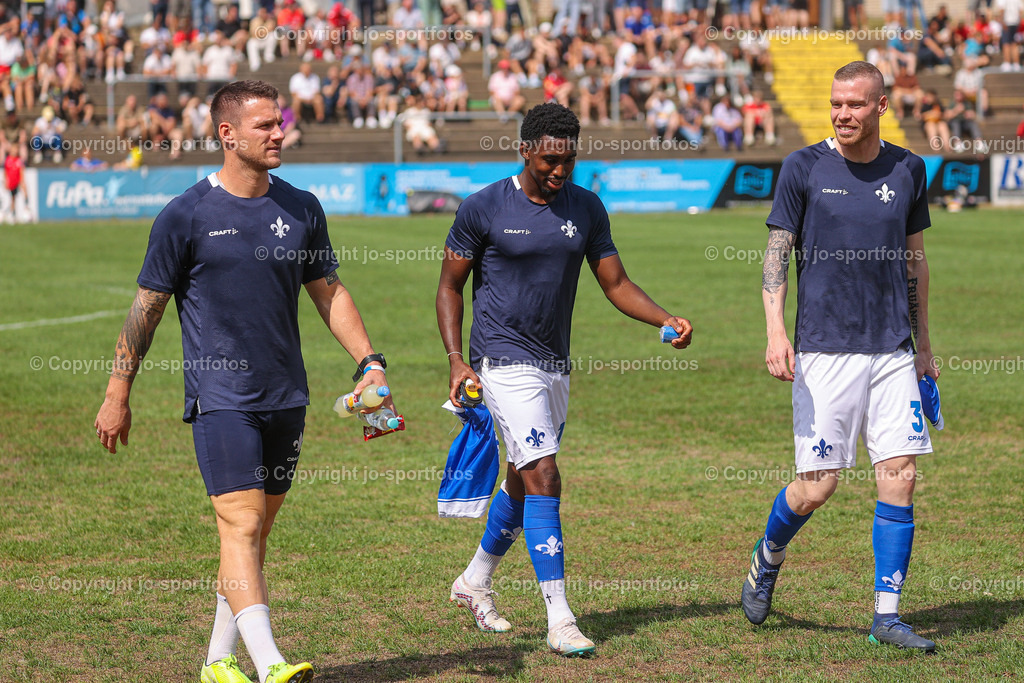 Giessen_Darmstadt (42) | 16.07.2023; Testspiel; Waldstadion Gießen; FC Gießen - SV Darmstadt 98; Ergebnis: 2:0 (0:0)