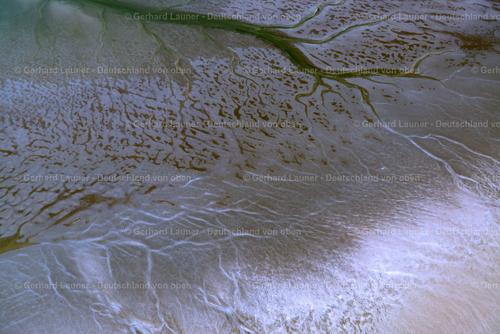 3801900 | Wattstrukturen bei Hallig Hooge, Nationalpark Schleswig-Holsteinisches Wattenmeer