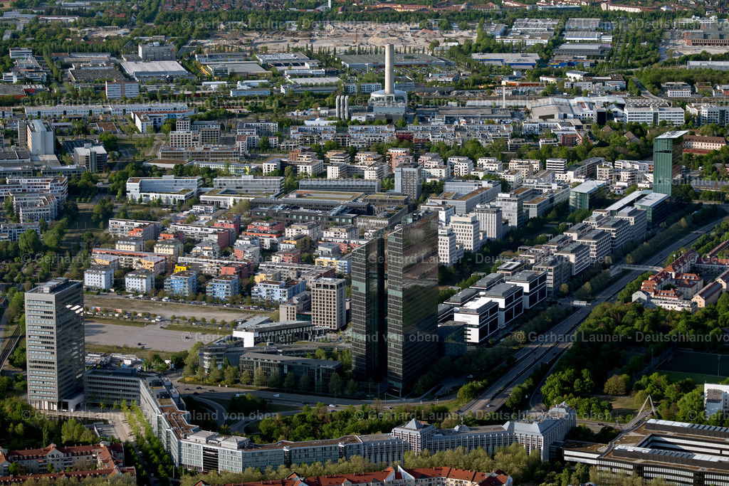 4025531 | Highlight Towers, Wohn-und Geschäftsgebäude, Alte Heide-Hirschau, München