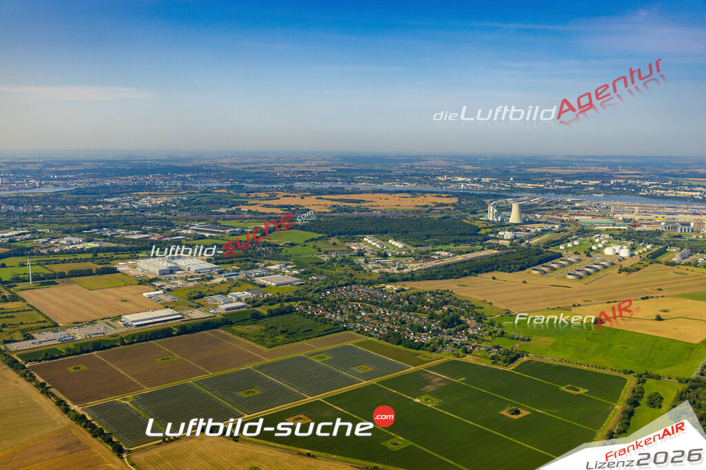 Luftaufnahme Nienhagen Rostock - Die Luftaufnahme wurde 2025 vom UL-Flugzeug heraus erstellt ( ohne Drohne ) - Hochauflösende Luftaufnahme - für professionelle Ausdrucke geeignet. Die Geschenkidee !Mit Lizenz und Bildrechte bestellbar