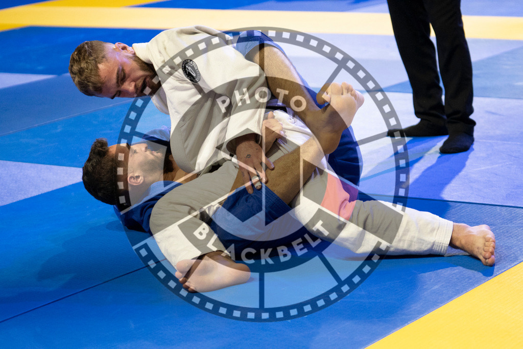 20240119PBB0588 | Fighters compete during the IBJJF European Championship in Paris, France, on January 19, 2024.