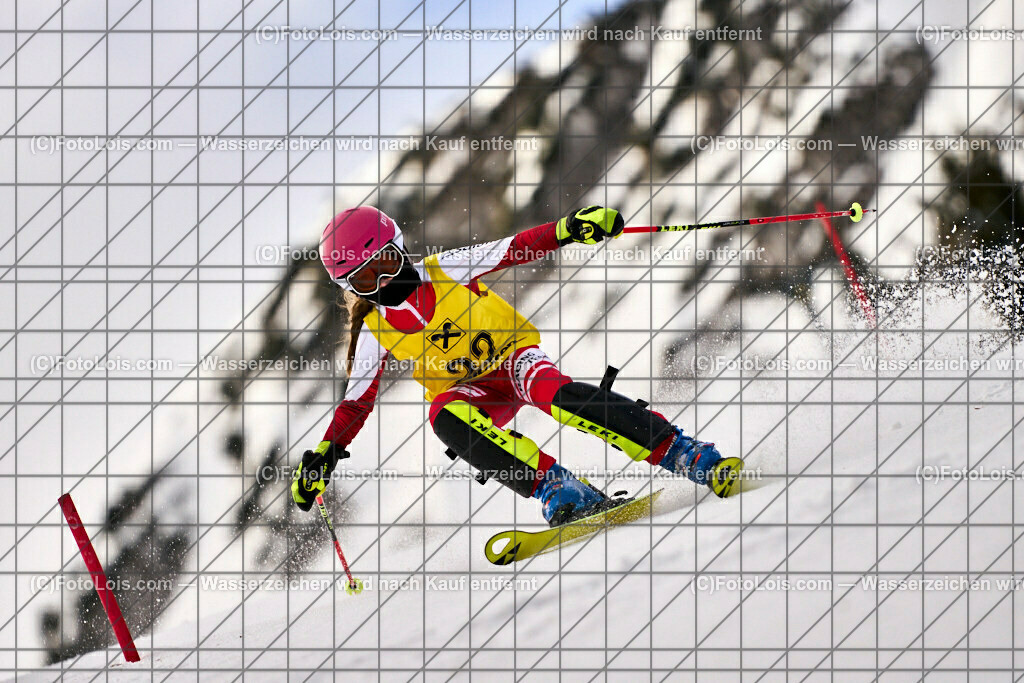 ALP7877_NOe-Kinder-LM_SL-I_Hochkar_Fuele Lina | (C)FotoLois.com, Alois Spandl. NÖ Kinder-Landesmeisterschaft, SLALOM im Draxlerloch am Hochkar, erster Lauf, So 18. Februar 2024.