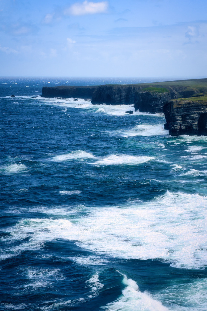 Meeresrauschen | Die Klippen von Loop Head an der Westküste von Irland. - Realisiert mit Pictrs.com