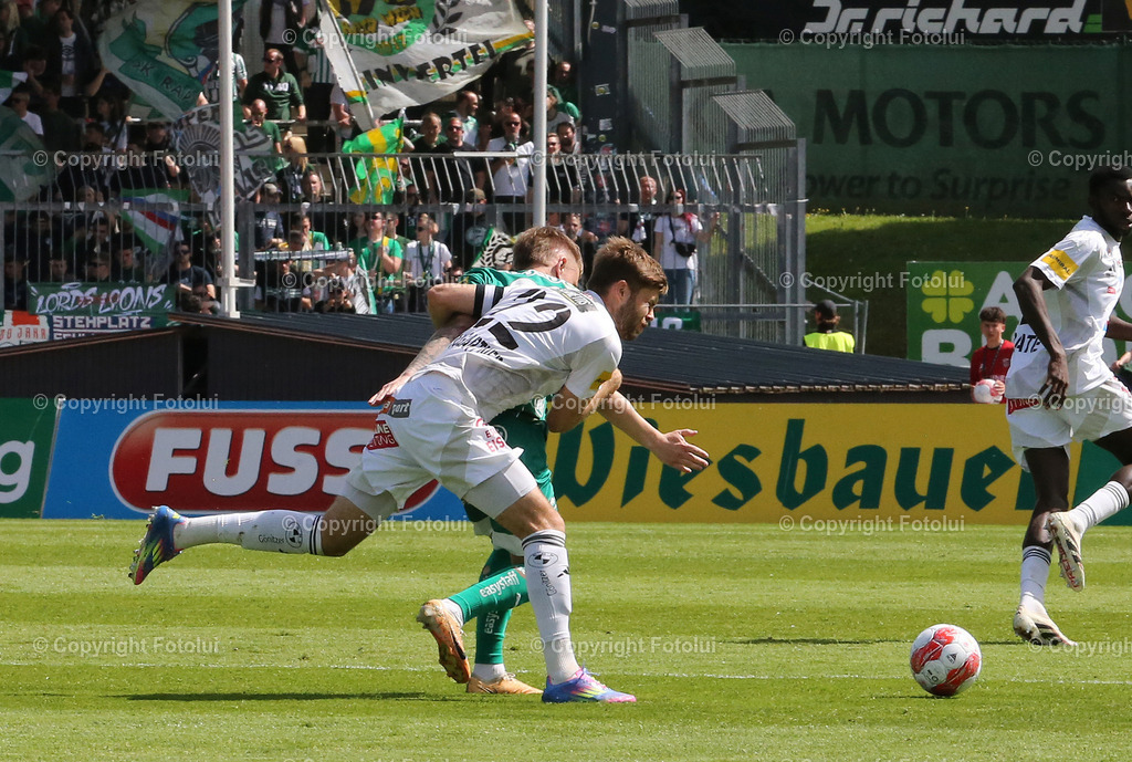 A_LUI_200425_09 | SPORT FUSSBALL ADMIRAL BUNDESLIGA 20.04.25 IM BILD: DOMINIK BAIUMGARTNER (WAC)   FOTO:FOTOLUI/MW