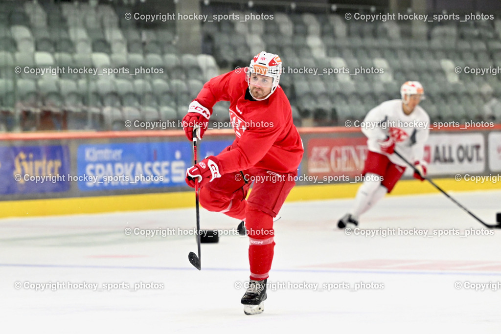EC KAC Trainingsstart | Jordan Murray, EC KAC Neuzugang, EC KAC Trainingsstart, EC KAC Trainingsstart am 06.08.2025 in Klagenfurt (Heidi Horten Eishalle ), Austria, (Photo by Bernd Stefan)