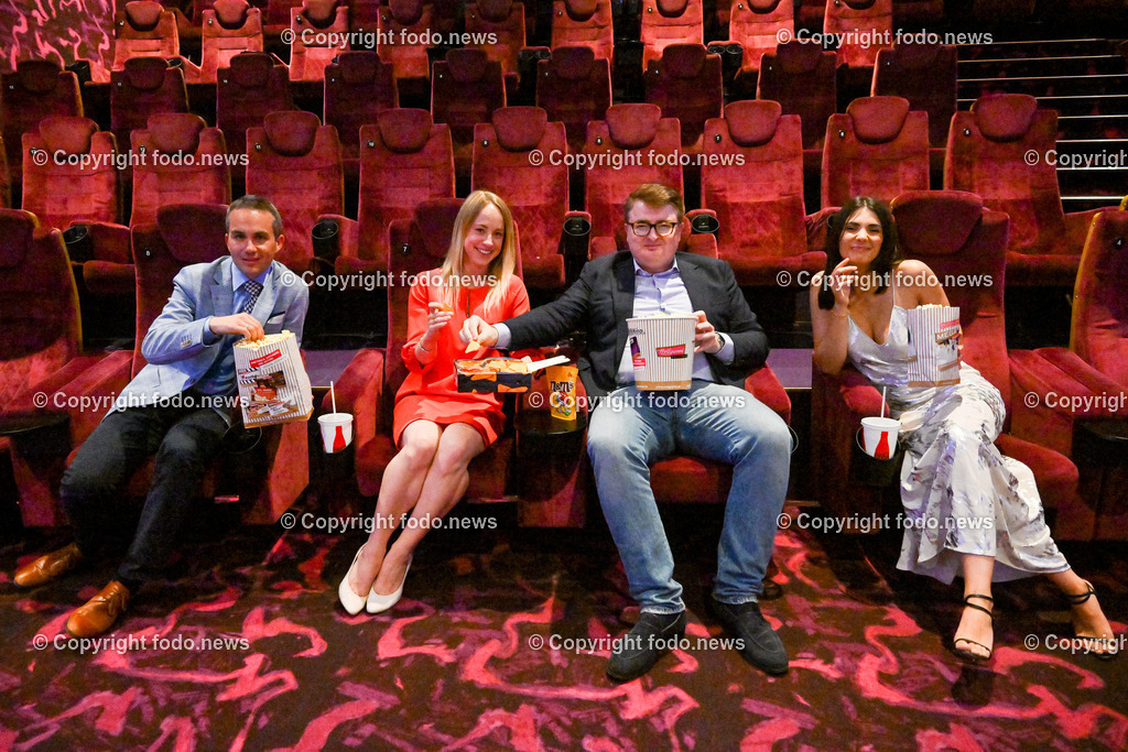 Kinopremiere_ Hollywood Megaplex_ 10.07.2023-8 | 10.07.2023, Pasching, AUT, Hollywood Megaplex, Mission Impossible, im Bild Martin und Sabrina Seiter, Michael Stoettinger, Daniela Zivkov