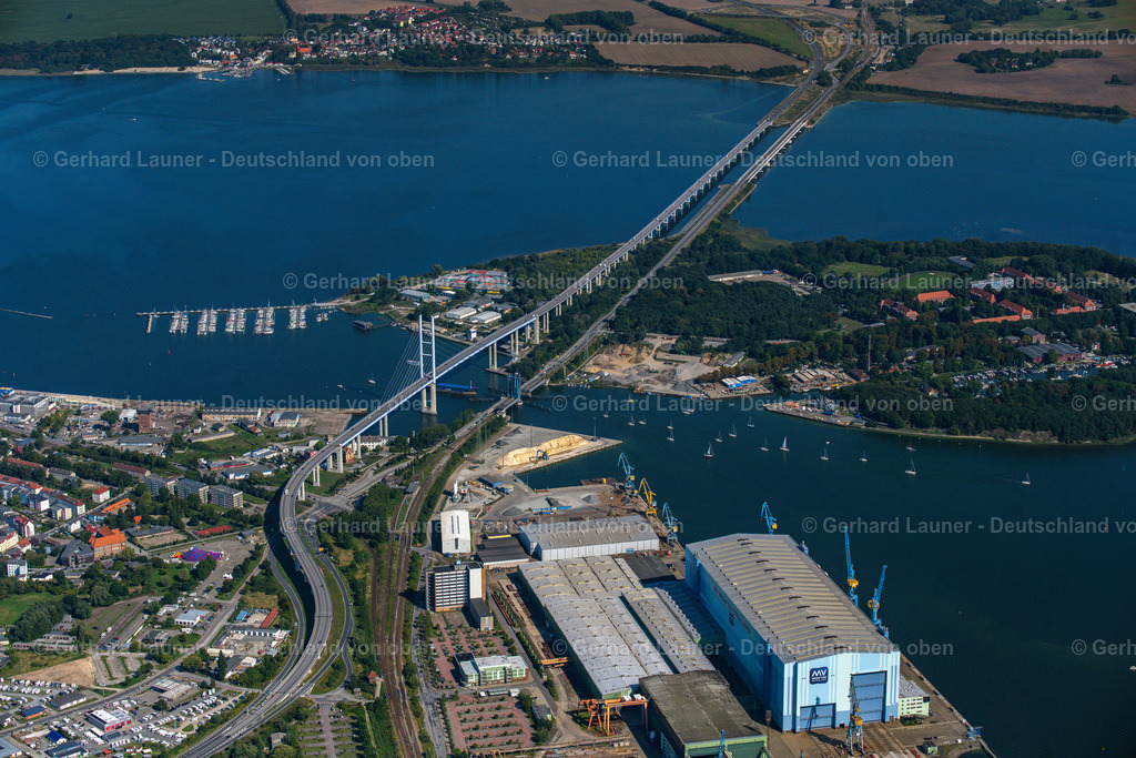 4061627 | Rügen- u. Ziegelgraben Brücke, Stralsund