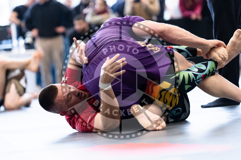 20251129PBB5385 | Fighters compete during the luta livre competition ILLCS XI winter edition on November 29, 2025 in Hannover, Germany.