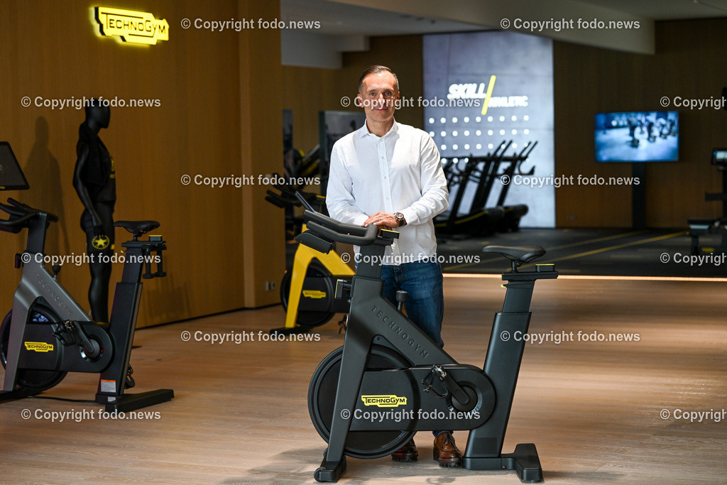 Gottfried Wurpes_ The Fitness Company_ Technogym_ 30.05.2023-4 | 30.05.2023, Leonding, AUT, The Fitness Company - Technogym, im Bild Gottfried Wurpes (CEO The Fitness Company / Technogym)