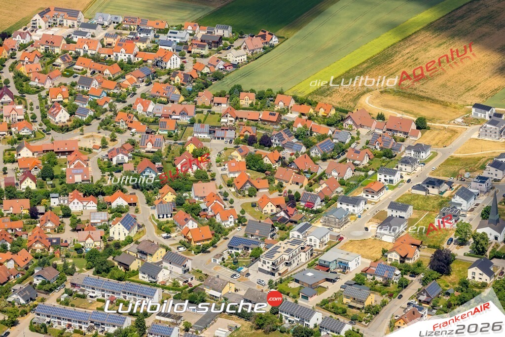 Das Luftbild zeigt : Mathias-von-der-Sitt-Straße Hemau - Die Luftaufnahme wurde 2023 vom UL-Flugzeug aus erstellt ( keine Drohne ) - Hochauflösende Luftaufnahme - Für grossformatige Ausdrucke geeignet. Die Geschenkidee !Mit Lizenz und Bildrechte bestellbar