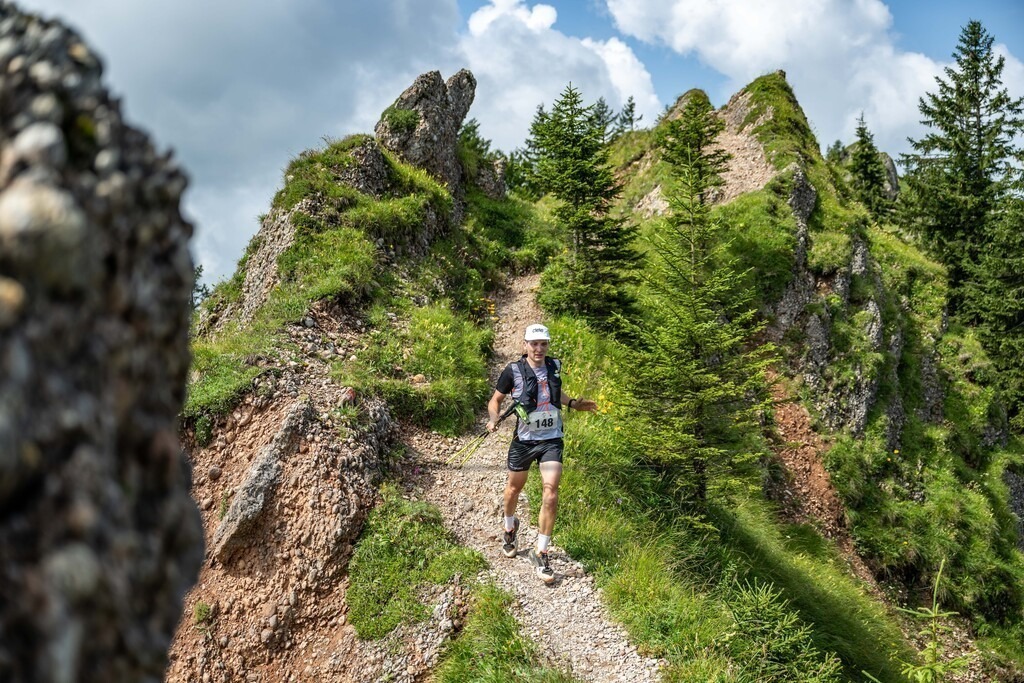 35. Gebirgsmarathon | 35. Gebirgsmarathon 2024 am 03.08.2024 in Immenstadt. Einer der anspruchsvollsten​und ältesten Bergläufe​Deutschlands im Naturpark Nagelfluhkette!(Foto: Dominik Berchtold/www.dberchtold.com)Instagram: @d_berchtold_foto 