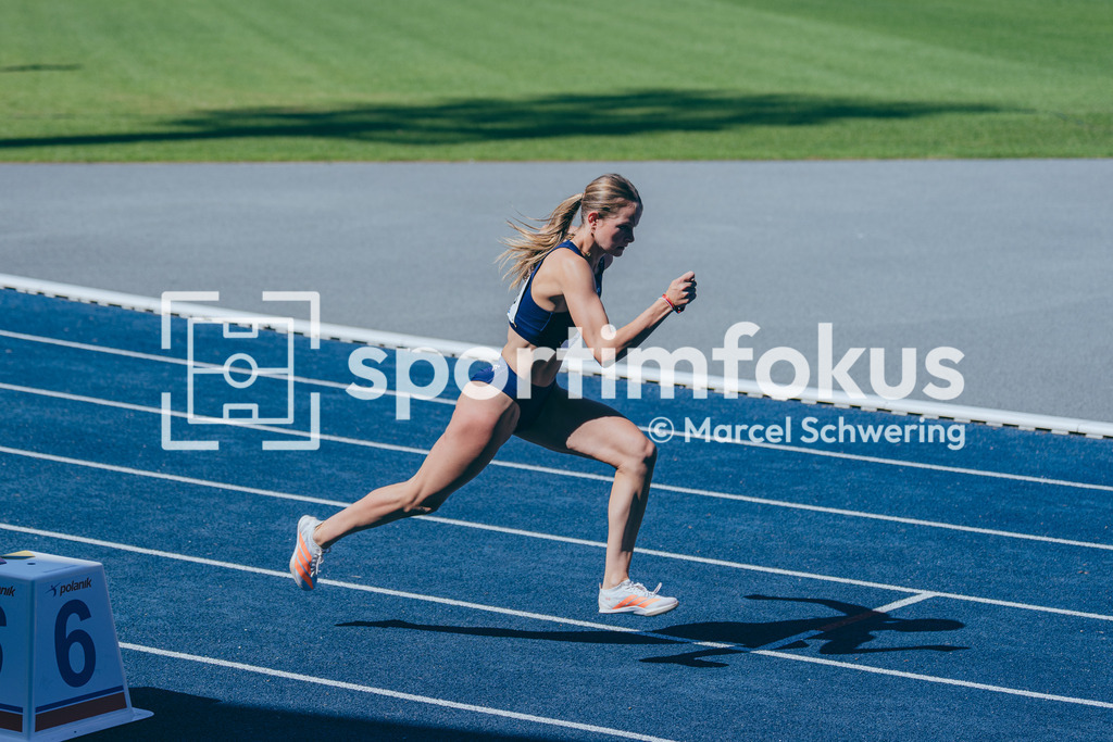 Deutsche Meisterschaften U20 / U16 2026 | Hannah Schwind, Post-Sportverein Trier, 1108, 400-Meter-Lauf, Deutsche Meisterschaften der U20 &amp; U16 2026, Lohrheidestadion Bochum-Wattenscheid, 10.07.2026. Foto: Marcel Schwering / sportimfokus - Realisiert mit Pictrs.com