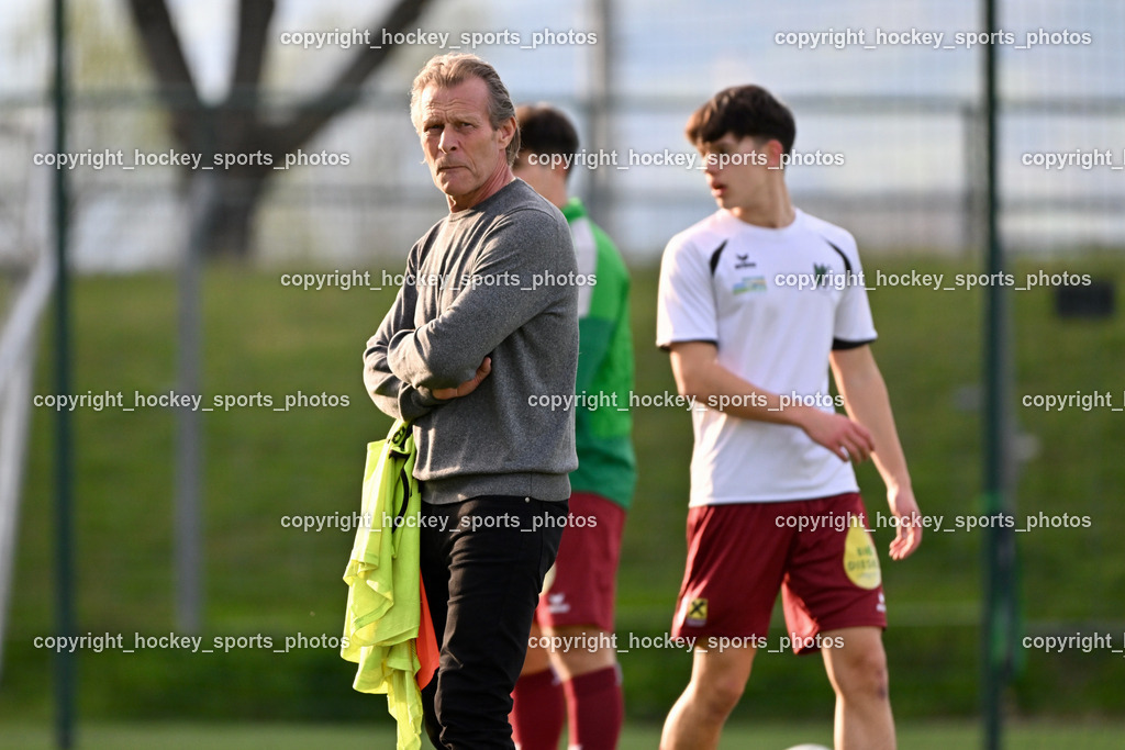 SV Spittal vs. VST Völkermarkt 5.4.2024 | Headcoach VST Völkermarkt Franz Polanz, SV Spittal vs. VST Völkermarkt 5.4.2024, SV Spittal vs. VST Völkermarkt am 05.04.2024 in Spittal an der Drau (Goldeck Stadion), Austria, (Photo by Bernd Stefan)