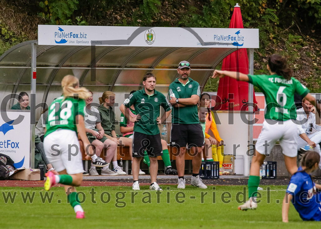 2023-10-07_040_FC_Forstern_gegen_Karlsruher_SC | Forstern, Deutschland, 07.10.2023:
Fußball, B-Juniorinnen-Bundesliga Süd 2023 / 2024, 4. Spieltag, FC Forstern gegen Karlsruher SC, Endergebnis: 1:1

Foto: Christian Riedel / fotografie-riedel.net