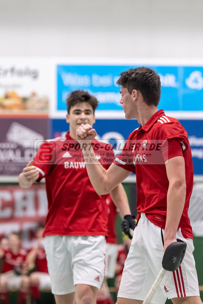 SFE_20230305_0063 | Deutsche Meisterschaft Männliche U16 Halle 2023 am 05.03.2023 in Köln (KTHC Stadion Rot-Weiss Köln Tennis and Hockey Club), Photo: Stephan Fehrmann 2022 (Sports-Gallery)