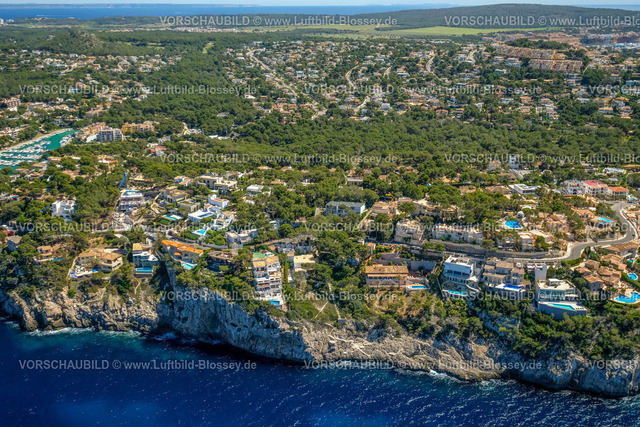 Mallorca230400218SantaPonsa | Luftbild, Felsenküste Santa PonsaÂ , Balearen, Mallorca, Balearische Inseln, Spanien