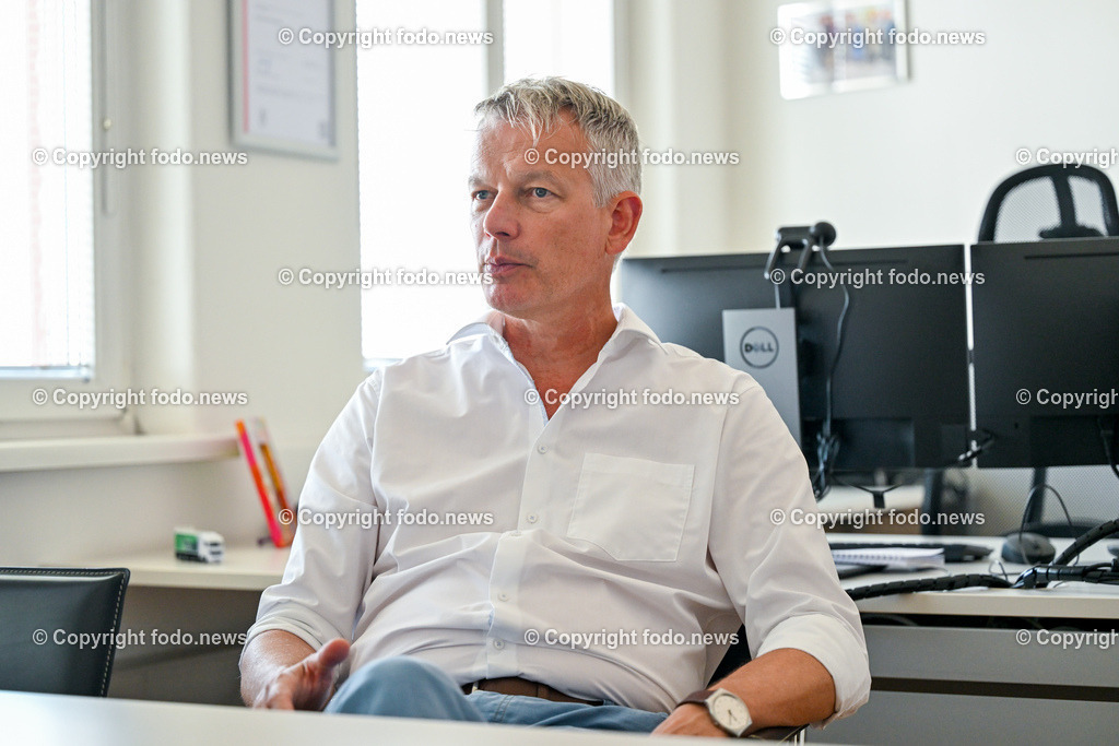 Nufarm Austria_ 22.08.2023-2 | 22.08.2023, Linz, AUT, Nufarm Austria, Pflanzenschutz, im Bild Bjoern Christensen (Geschaeftsfuehrer Nufarm Austria)