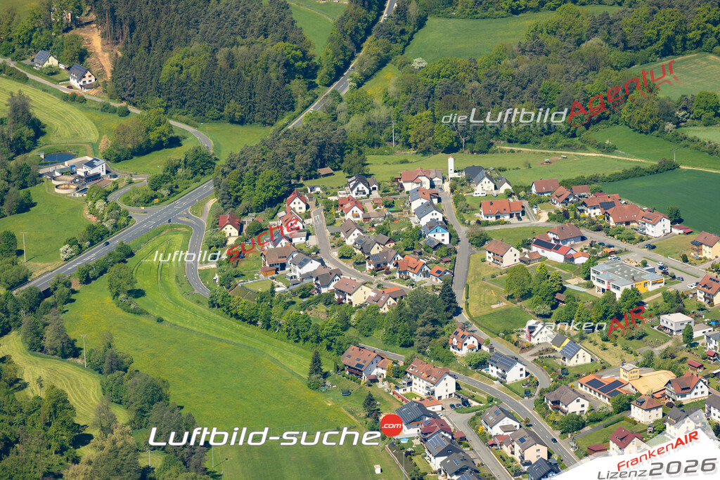 Schöne Luftaufnahme als Geschenk in Michelfeld Auerbach in der Oberpfalz - Die Luftbildaufnahme wurde 2025 vom UL-Flugzeug heraus erstellt ( keine Drohne ) - Hochauflösende Luftaufnahme -Nicht vergleichbar mit Google Maps oder Satelittenbilder- Die Geschenkidee !Mit Lizenz und Bildrechte bestellbar