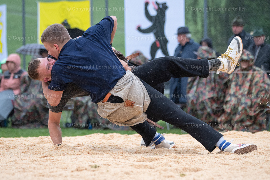 Schwingen -  Appenzeller Kantonal Schwingfest 2024 | Hundwil, 7.7.24, Schwingen - Appenzeller Kantonal Schwingfest.