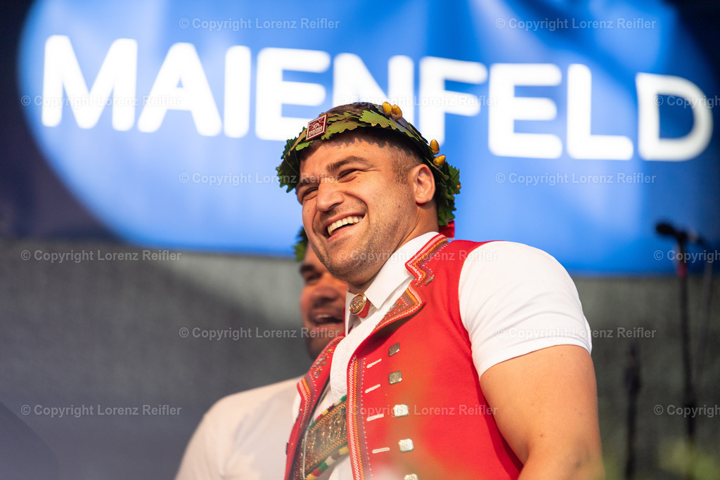 Schwingen -  ESAF Empfang Schwingerkönig 2025 | Maienfeld, 3.9.25, Schwingen - ESAF Empfang Schwingerkönig.