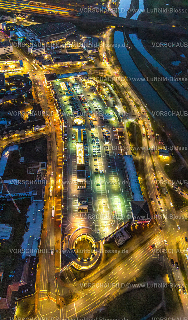 Hamm251201585Weihnachtsmarkt | Luftbild Alleecenter Hamm, ECE Hamm, Einkaufscenter, Parkdeck,  Hamm, Ruhrgebiet, Nordrhein-Westfalen, Deutschland