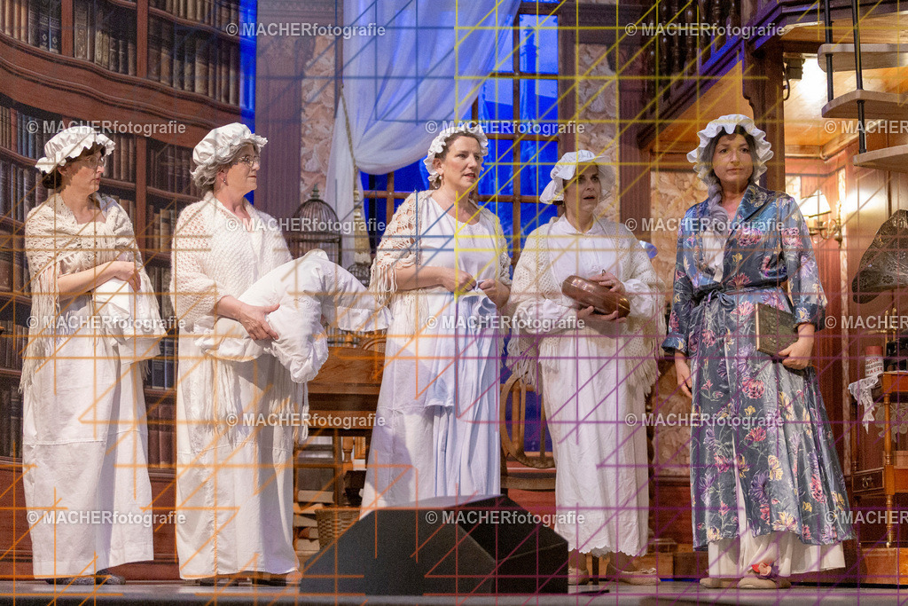 231_MFL-2025 | Portraitbilder von Regisseur; Darsteller; Techniker; Maske; Kostüme; Chor; Musiker; Bilderserie der Generalprobe und der Premierenvorstellung, Szenenbilder; Ausdrucksstudien; Bühnenüberblick; Bühnenkulissen; Pressefotos inkl. Redaktionsfoto Darstellergruppe.