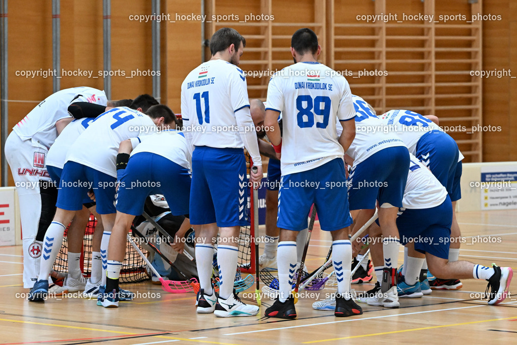 VSV Unihockey vs. Dunai Krokodilok 9.9.2023 | Dunai Krokodilok Mannschaft