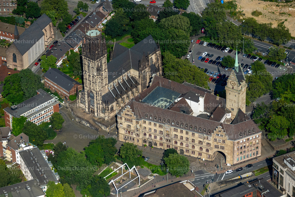 4049789 | Salvatorkirche und Rathaus, Duisburg