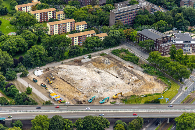 Duisburg240702243-Nord | Luftbild, Duisburg-Nord, Gelände der ehemaligen Rhein-Ruhr-Halle, Baustelle für geplanten Feuerwehr Standort, Obermarxloh, Duisburg, Ruhrgebiet, Nordrhein-Westfalen, Deutschland
