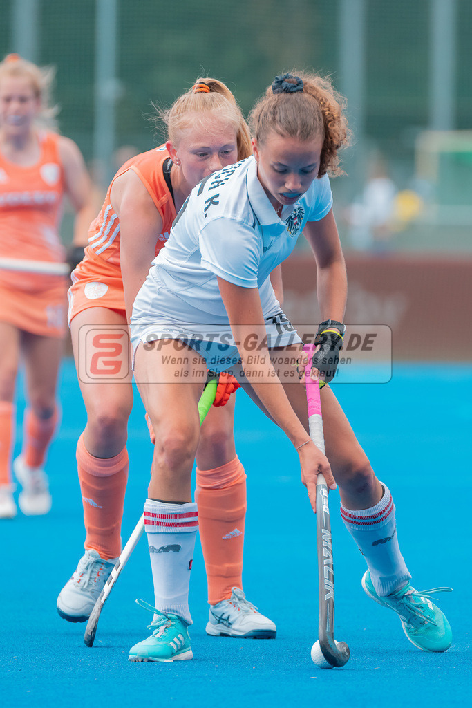 HK_20230713_101800 | Euro Hockey WU18 Austria vs Netherlands Championship Girls &amp; Boys am 13.7.2023 CHTC , Krefeld ,
