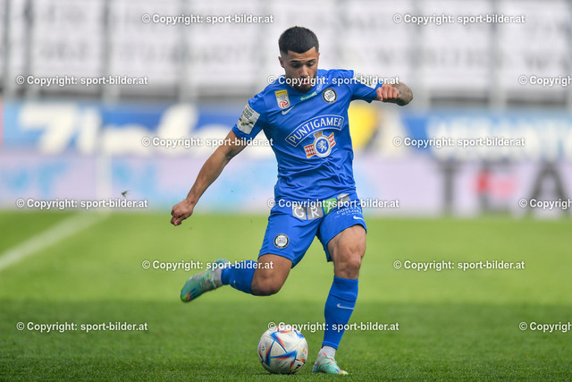 AUT, Admiral Bundesliga, LASK Linz vs SK Sturm Graz | 09.04.2023, Raiffeisen Arena Linz, AUT, Admiral Bundesliga, LASK Linz vs SK Sturm Graz, im Bild Jusuf Gazibegovic (Sturm Graz)


// Admiral Bundesliga Match between LASK Linz and SK Sturm Graz in Linz, Austria on 2023/04/09
