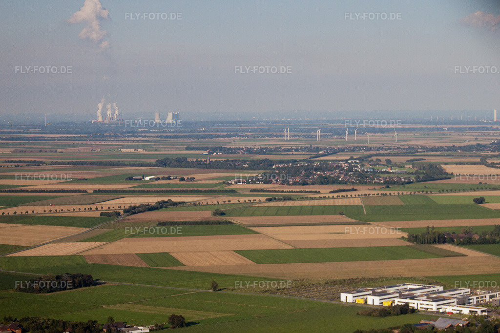 Luftbild: Ortsansicht in Jülich im Bundesland Nordrhein-Westfalen in Deutschland. Foto: IMG_44662.jpg vom 20.08.2011 durch Werner Riehm/FLY-FOTO.de
