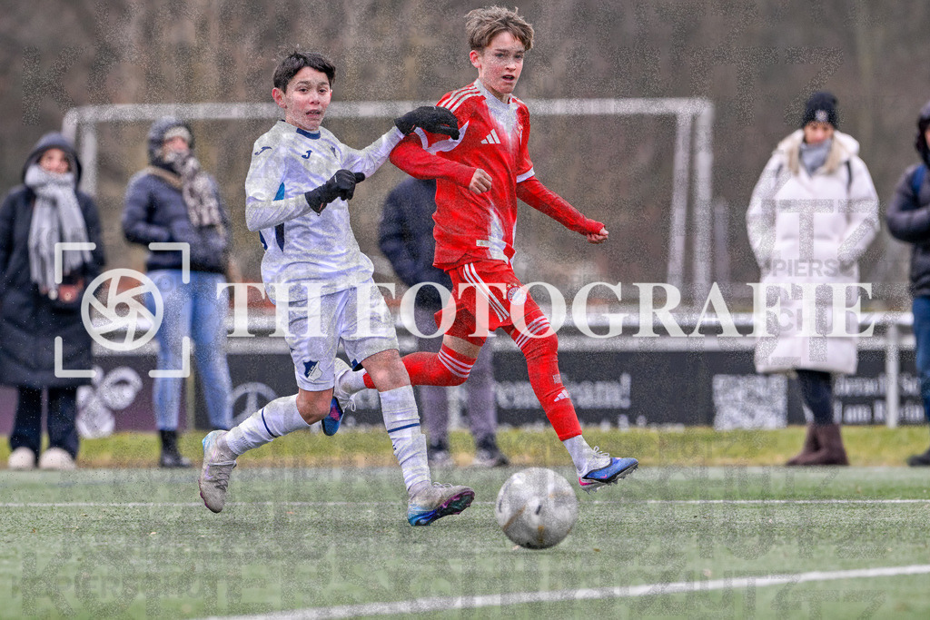 GER, Begegnung, Fussball, PS-Immo-Cup 2026,U13 Feldturnier, 18.01.2026 | TSG Hoffenheim, FC Bayern