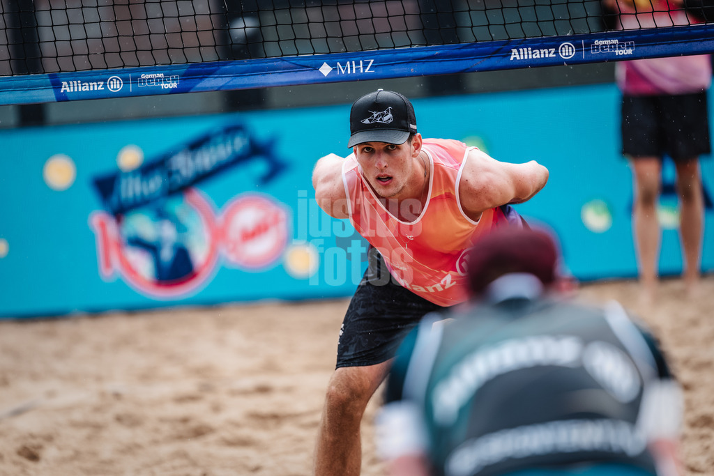 Beachvolleyball | Männer | Allianz German Beach Tour 2025 | Tourstop Hamburg | 29.05.2025 | Tristan Fröbel