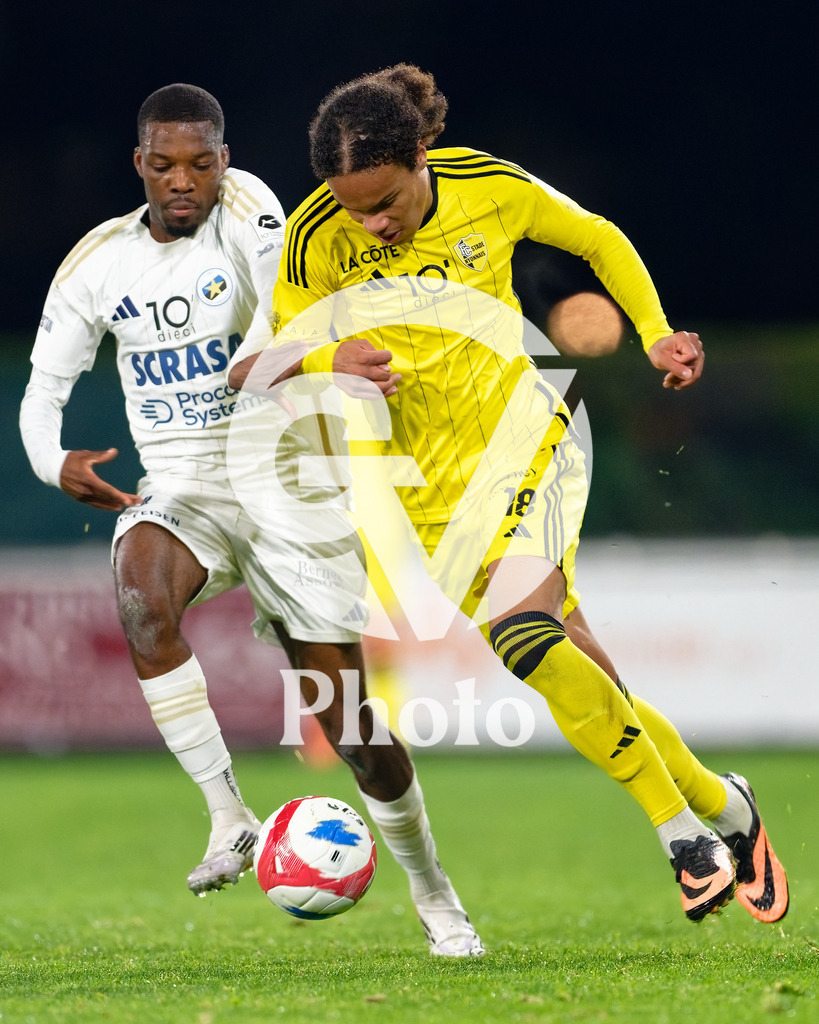 dieci Challenge League - FC Stade Nyonnais v Etoile Carouge FC |  during the dieci Challenge League match between FC Stade Nyonnais and Etoile Carouge FC at Centre sportif de Colovray in Nyon, Switzerland