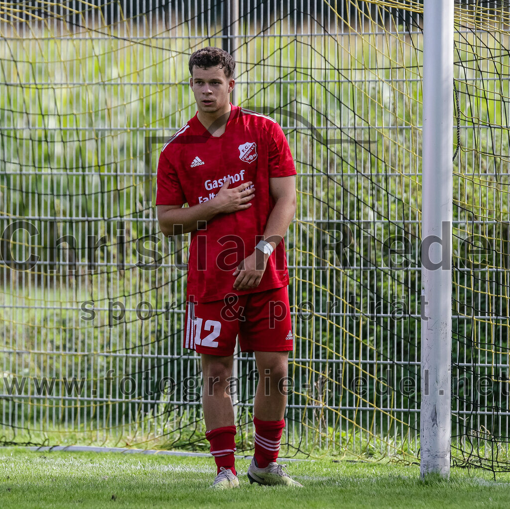 2023-09-17_027_DJK_Ottenhofen_gegen_FC_Finsing_II | Ottenhofen, Deutschland, 17.09.2023:
Fußball, Kreisklasse 2023 / 2024, 7. Spieltag, DJK Ottenhofen gegen FC Finsing II, Endergebnis: 3:0

Vincent Schäfer (FC Finsing, #12)

Foto: Christian Riedel / fotografie-riedel.net