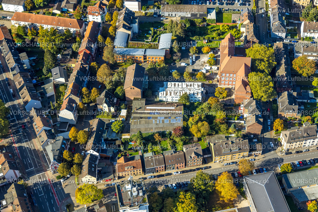 Hamm241007343 | Luftbild, Berufskolleg Friedrich-List und WohnContainer-Anlage, Mitte, Hamm, Ruhrgebiet, Nordrhein-Westfalen, Deutschland