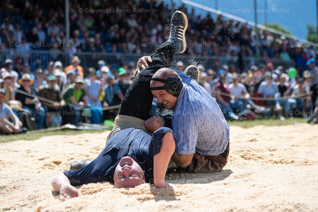 Schwingen -  St.Galler Kantonal 2024 | Grabs, 26.5.24, Schwingen - St.Galler Kantonal.