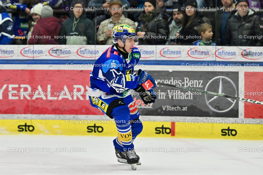 EC IDM WÄRMEPUMPEN VSV vs. EC Red Bull Salzburg | #78 MAXA Felix EC VSV, EC IDM WÄRMEPUMPEN VSV vs. EC Red Bull Salzburg, EC IDM WÄRMEPUMPEN VSV vs. EC Red Bull Salzburg am 17.01.2025 in Villach (Stadthalle Villach), Austria, (Photo by Bernd Stefan)