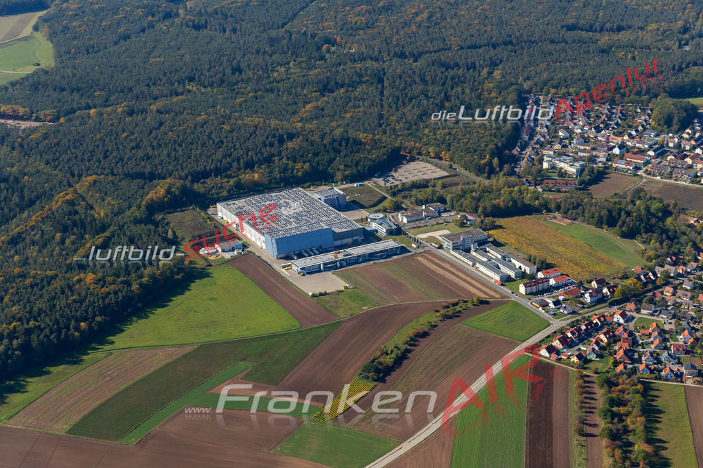 aktuelles Luftbild von  Heilsbronn - Luftaufnahme wurde 2019 von https://frankenair.de mittels Flugzeug (keine Drohne) erstellt.