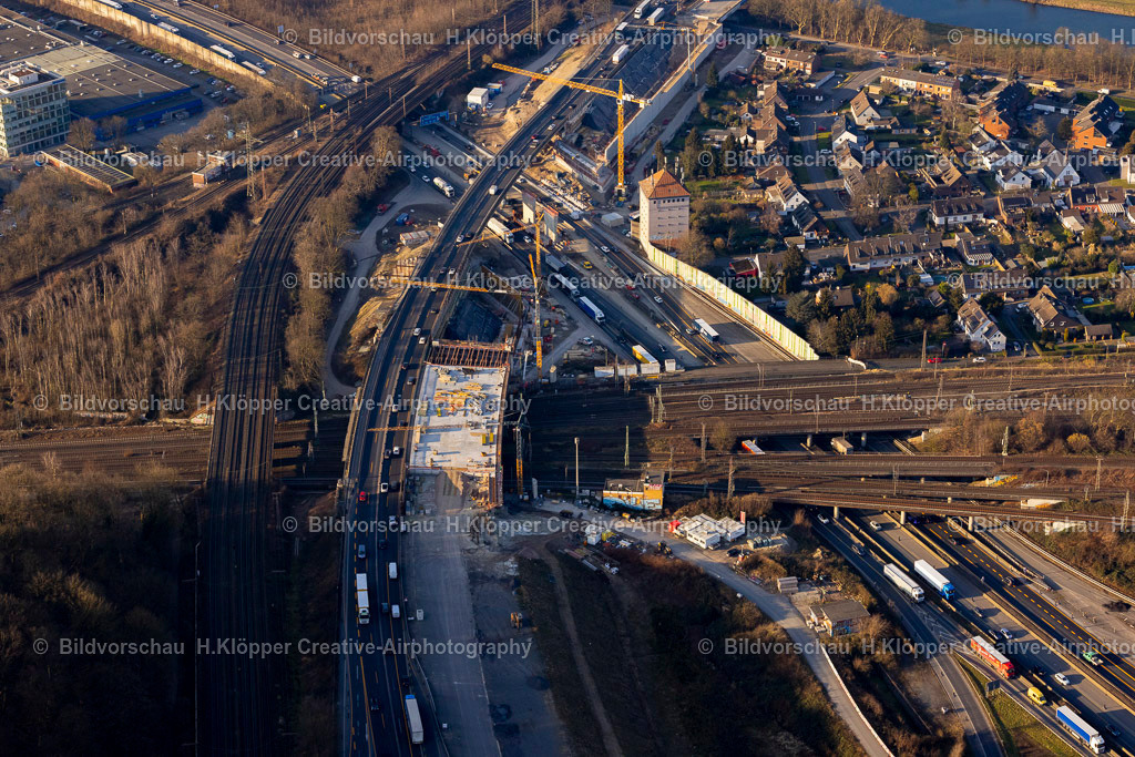 Luftbilder Duisburg-7475 | Luftbildfotografie Luftbild Duisburg Kreuz Kaiserberg - Realisiert mit Pictrs.com