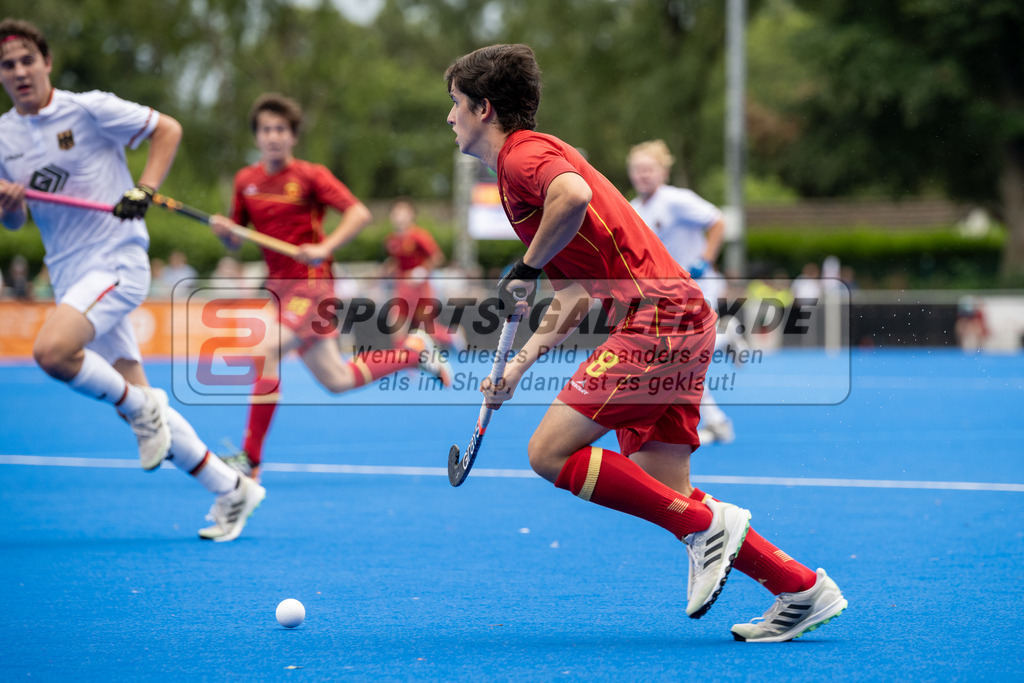 SFE_20230715_0040 | EuroHockey EM U18 SF2 Spain vs Germany am 15.07.2023 in Krefeld (Gerd-Wellen-Hockeyanlage), Photo: Stephan Fehrmann 2023 (Sports-Gallery)