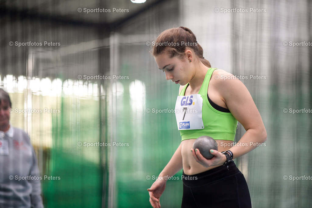 _KP12568_1 | 09.02.2025, xkaix, Leichtathletik 20. Deutsche Meisterschaften, Mehrkampf Halle v.l. Wiebke Oelgardt (SV Werder Bremen) - Realisiert mit Pictrs.com