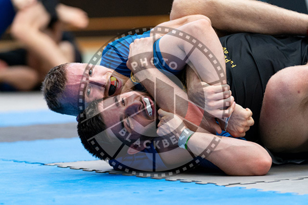 20230826PBB54313 | Fighters compete during the AJP INTLPRO BJJ and grappling competition in Hamburg, Germany, on August 26 2023.